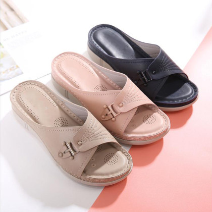 Round Toe Heel Sandals