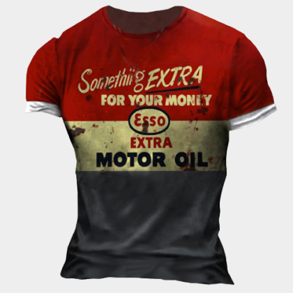 Mens Crew Neck Color Block Short Sleeve Tops T-shirts