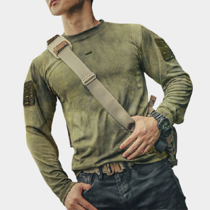 Men's outdoor breathable tactical t-shirt
